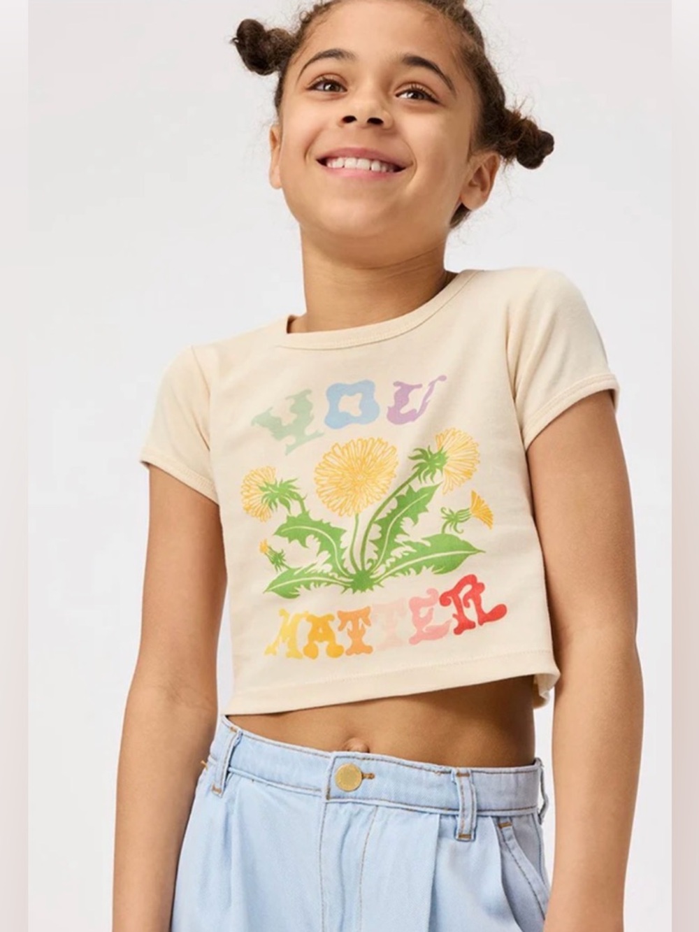 Molo “You Matter” cropped Tee NWT!